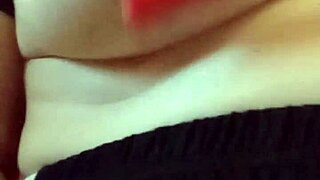 gretala experiences extreme nipple excitement with big natural tits and balloon fetish in this milf adventure