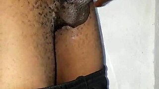 This Kenyan guy with a massive cock gives a homemade wank session on camera