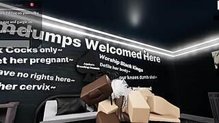 roblox cat girl takes big black cock in doggystyle