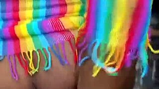 Landlord's wife shares an unexpected intimate moment in the elevator