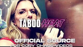 Bold Action as Cory Chase Invites Busty Babe for Wild Free Use Weekend Fantasy