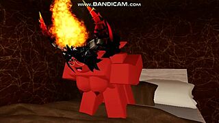 reupload shows more animations featuring a rich demon girl in roblox adventures