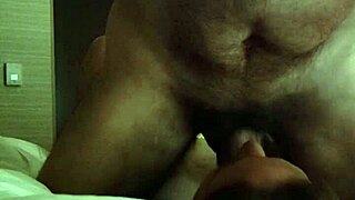 Amateur mature Tina gets facefucked and pussy pounded to cumshot