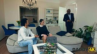 Slutty Wednesday cheats on her BF with massive black cock