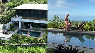 Whoa, check out this real outdoor public sex with juicy wet pussy and facial cumshot everywhere!