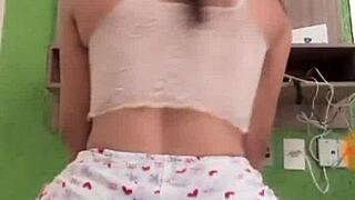 Bold Latina Novinha Gets Wild Outdoors