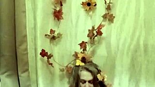 Celebrating autumn with friends in a fun gathering