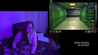 I love how these big natural tits feel naked in the remastered play through part 4