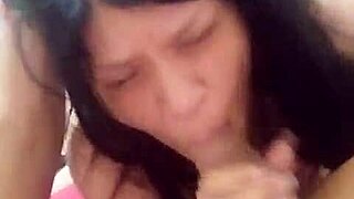 Blonde Mexican Milf Sucks Huge Cock, Gets Creampie In Interracial Casting Interview