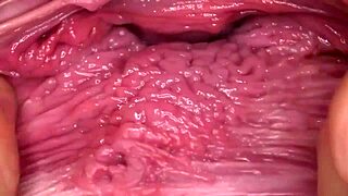 horny shaved slut with big tits gets wet pussy fucked hard until squirting in amateur homemade action