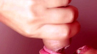 Fucking friend's Japanese girlfriend leads to intense close-up cum in mouth