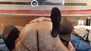 Big Ass Blonde Deepthroat Gaping Dildo Pussy Lips Orgasm!