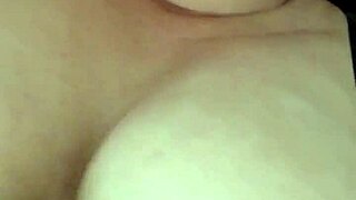 chubby mexican housewife aurora estelar rides cowgirl style in homemade milf sex after workout, showing off new clothes to husband