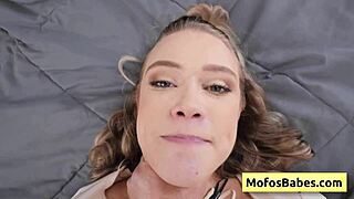 slutty blondie girl chloe rose gets her shaved pussy fucked deep by charles dera's huge cock in hardcore action