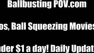 Kicking You in the Balls Is So Much Fun with Femdom Ball Kicking and BDSM Fetish Play?