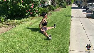 i uh... love this best workout ever with fit ava lee tryin rome majors thick long cock...