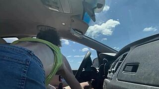 We Craved a Beach Photo Shoot but Started with Intense Car Blowjob Action