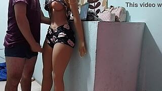 Thick Curvy Latina Fuck Doll Gets Pounded Hard on Bed