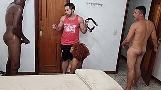 Behind the scenes, Nayro's narrative unfolds with intense action, swollen pussy, and cumshot finish