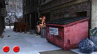 i performed the sperm ritual with this girl and a suspicious guy in 3d hentai game