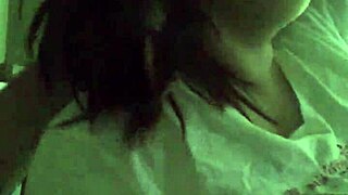 Getting blown by an amateur Latina in a casual encounter