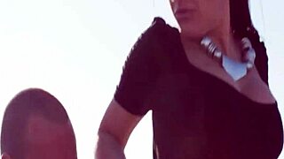 Hey, is that big ass brunette ready for monster cock doggystyle riding and gaping cumshot teasing?