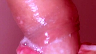 Fucking friend's Japanese girlfriend leads to intense close-up cum in mouth