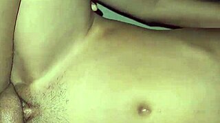 Skinny teen with perfect body lets me inside her cute amateur style 😏