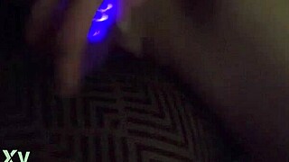 Teasing my body with this fresh vibrator, feeling every subtle vibration while fully nude