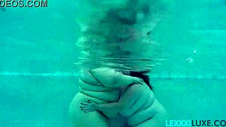 What Happens When Busty BBW and Curvy Friend Dive into Underwater Pool Fun