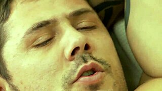 big saggy tits on this horny milf housewife in wet passionate couple porn! 🔥💦😍