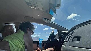 We Craved a Beach Photo Shoot but Started with Intense Car Blowjob Action