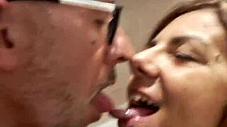 Compilation contrasts mature milf Teresa Jones getting cumshot loads from amateur cock action