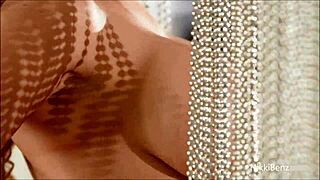 Intriguing Contrast As Big Boobs Pawg Nikki Benz Dances While Rubbing Her Tits Sensually