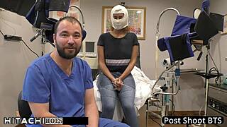 Freshman experiences mandatory hitachi orgasm from Doctor Tampa on Taylor Ortega