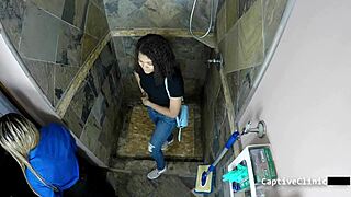 Tsayyyy, what wild stuff are you doing to Michelle Anderson in that steamy shower scene