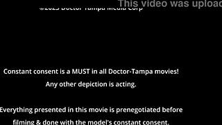 Watch Aria Nicole's pussy get pounded hard and filled with hot creampie!