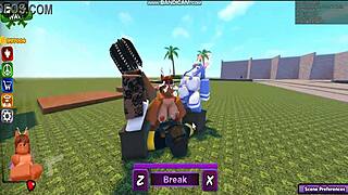 Whoreblox Game Gangbang With Creampie Futanari Action