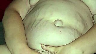 flicking her bean till she cums hard