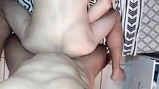 He came just for oral but ended up in amateur interracial action with that black beauty