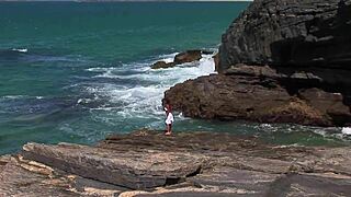 Jade sin takes big black cocks in brunette threesome