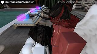 Two Pretty Girls Tried Roblox Condo Game