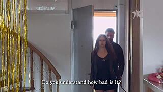 Young Slutty Student Lets All Her Holes Get Fucked to Protect Secret!