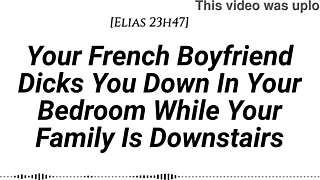 French Boyfriend Teasing Creampie