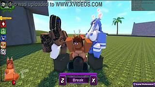 Whoreblox Game Gangbang With Creampie Futanari Action