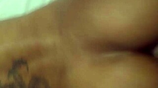 hey that petite hottie takes it deep in wild anal action