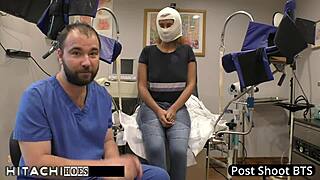 Freshman experiences mandatory hitachi orgasm from Doctor Tampa on Taylor Ortega