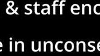 Freshman experiences mandatory hitachi orgasm from Doctor Tampa on Taylor Ortega