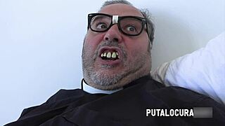 Chubby tetona student swallows all the cum from padre damian in bedroom roleplay session