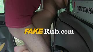 that moment when outdoor flashing leads to ebony bent over action